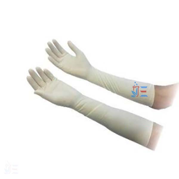 Gloves, gynaecological, latex, powder-free, L