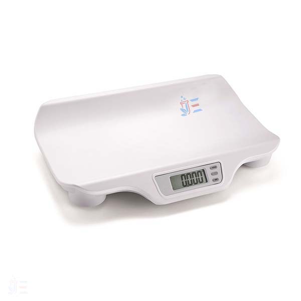 Electronic scale for weighing babies