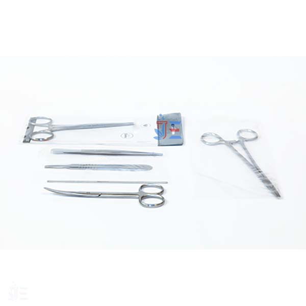 Surgical instruments, suture, set