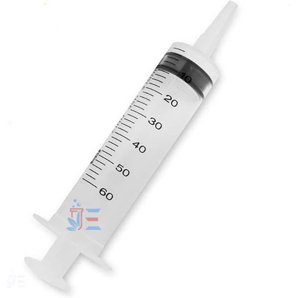Syringe, feeding, 50 ml, catheter tip, sterile