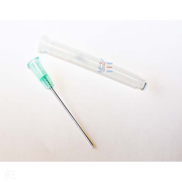 Needle, disposable, 21g