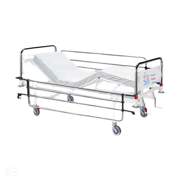 Bed, hospital, ICU, with mattress