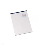 Notepad, plain,100 sheets, A6 size