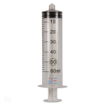 Syringe, feeding, 50 ml, Luer tip, sterile
